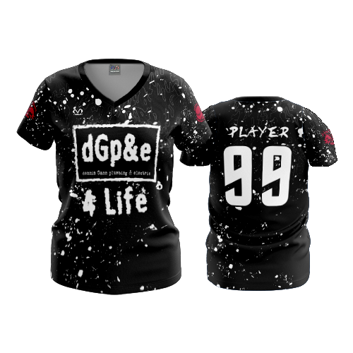 WOMENS V-NECK DGPE-NEW-WORLD1