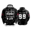 UNISEX FLEECE HOODY DGPE-NEW-WORLD1