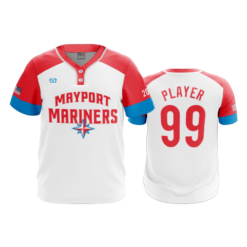 MENS 2-BUTTON SCOOP NECK LYCRA MESH MAYPORT-MARINERS-2