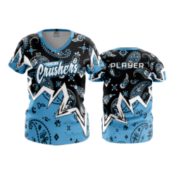 WOMENS V-NECK CAROLINA-CRUSHERS