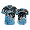 MENS SPORT V-NECK CAROLINA-CRUSHERS