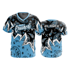 MENS SPORT V-NECK CAROLINA-CRUSHERS