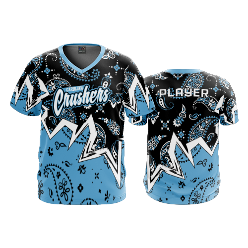 MENS SPORT V-NECK CAROLINA-CRUSHERS