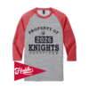 DISTRICT ¾ RAGLAN SLEEVE LADY-KNIGHTS-FR
