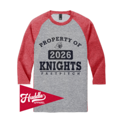 DISTRICT ¾ RAGLAN SLEEVE LADY-KNIGHTS-FR