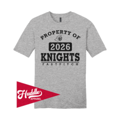 DISTRICT UNISEX T-SHIRT LADY-KNIGHTS-FR