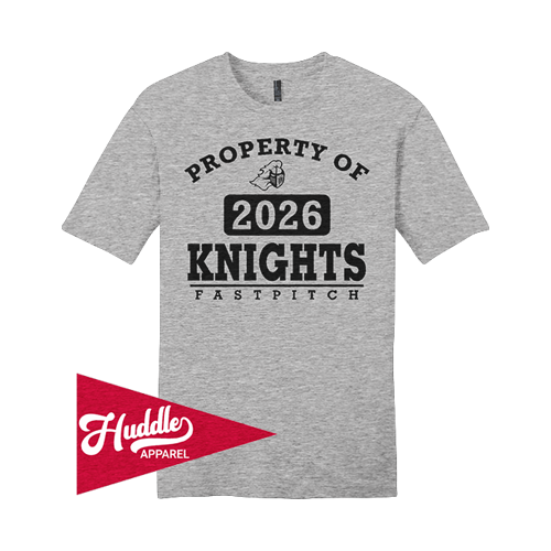 DISTRICT UNISEX T-SHIRT LADY-KNIGHTS-FR