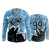 WOMENS V-NECK LONGSLEEVE KING-COAL-2