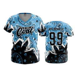 WOMENS V-NECK KING-COAL-2