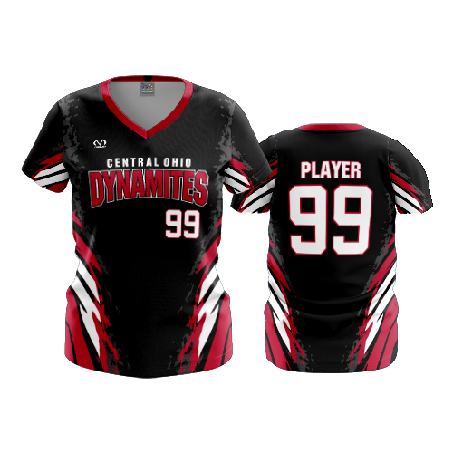 WOMENS V-NECK CENTRAL-OHIO-DYNAMITES-2