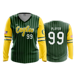 WOMENS V-NECK LONGSLEEVE OREGON-EAGLES-1