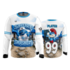 MENS SPORT CREW NECK LONGSLEEVE SMURF-SMASHERS-1