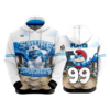 UNISEX FLEECE HOODY SMURF-SMASHERS-1