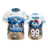 MENS SPORT CREW NECK SMURF-SMASHERS-1