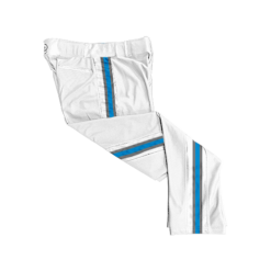 MENS BALLPARK WHITE BRAID PANTS SMURF-SMASHERS-1