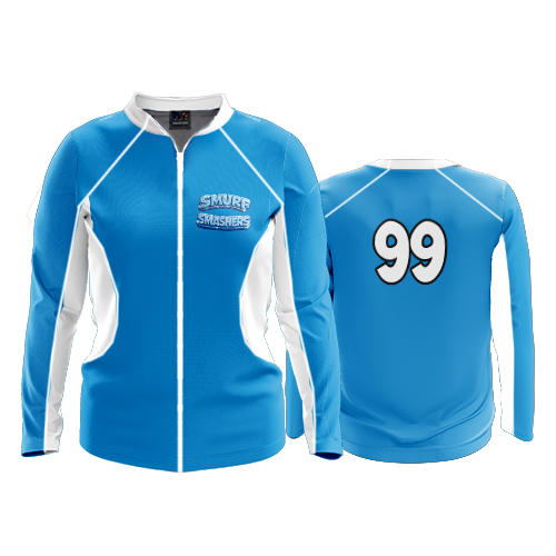 WOMENS VAPOR JACKET SMURF-SMASHERS-2