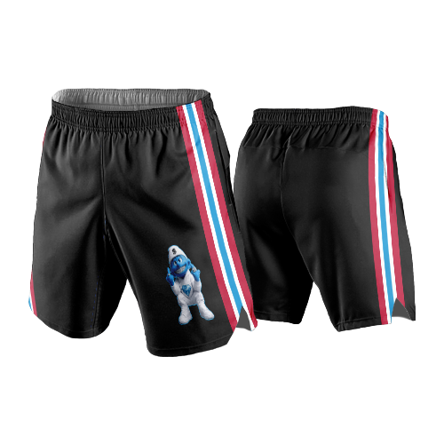 MENS MIRCO FIBER 160gsm SHORT SMURF-SMASHERS-2