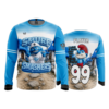 MENS SPORT CREW NECK LONGSLEEVE SMURF-SMASHERS-2