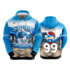 UNISEX FLEECE HOODY SMURF-SMASHERS-2