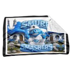 SHERPA BLANKET SMURF-SMASHERS-2