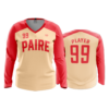 WOMENS V-NECK LONGSLEEVE PAIRE-1