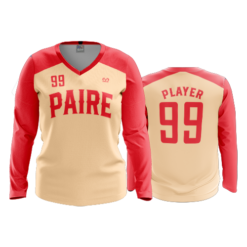 WOMENS V-NECK LONGSLEEVE PAIRE-1