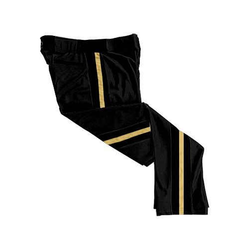 MENS BALLPARK BLACK BRIAD PANTS PAIRE-2