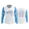 WOMENS V-NECK LONGSLEEVE LADY-ACES-1