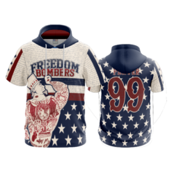 MENS TS HOODY FREEDOM-BOMBERS-ADD