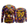 WOMENS V-NECK LONGSLEEVE NO-CUE-WHATSOEVER