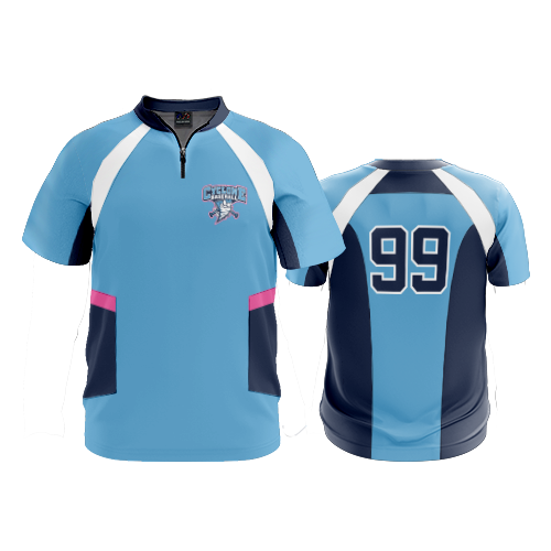 UNISEX DERBY JACKET SHORT SLEEVE CENTRAL-OHIO-CYCLONES-1