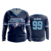 WOMENS V-NECK LONGSLEEVE CENTRAL-OHIO-CYCLONES-1