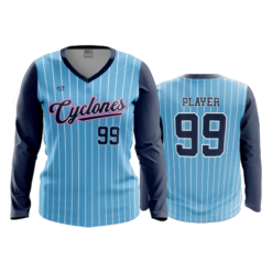 WOMENS V-NECK LONGSLEEVE CENTRAL-OHIO-CYCLONES-2