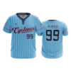 MENS 2-BUTTON SCOOP NECK LYCRA MESH CENTRAL-OHIO-CYCLONES-2
