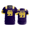 MENS SPORT V-NECK UNIOTO-FLAG-FOOTBALL