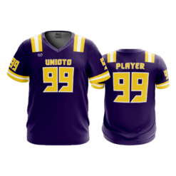 MENS SPORT V-NECK UNIOTO-FLAG-FOOTBALL