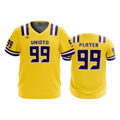 MENS SPORT V-NECK UNIOTO-FLAG-FOOTBALL
