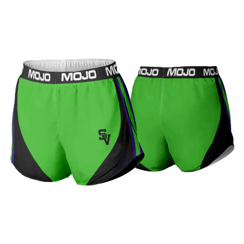 WOMENS MICRO FIBER RUN SHORT VENOM-1