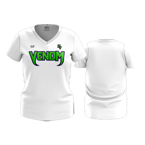 WOMENS SPIRIT V-NECK VENOM-1