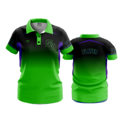 WOMENS 4 WAY POLO VENOM-1