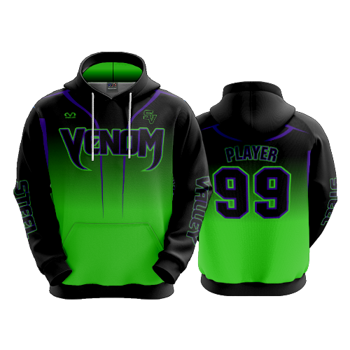 UNISEX FLEECE HOODY VENOM-1