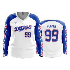 WOMENS V-NECK LONGSLEEVE DGPE-BRAVES