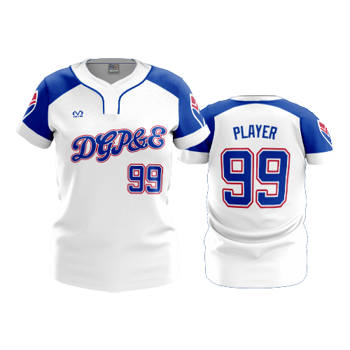 WOMENS NO BUTTON SCOOP NECK DGPE-BRAVES