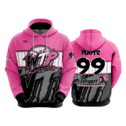 UNISEX FLEECE HOODY WARNING-TRACK-POWER-1