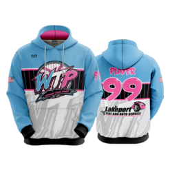UNISEX FLEECE HOODY WARNING-TRACK-POWER-2