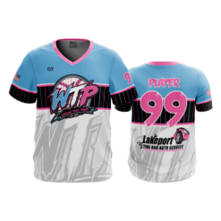 MENS SPORT V-NECK WARNING-TRACK-POWER-2