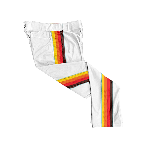 MENS BALLPARK WHITE BRAID PANTS 460-CES-1