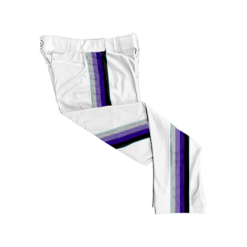 MENS BALLPARK WHITE BRAID PANTS 460-CES-2