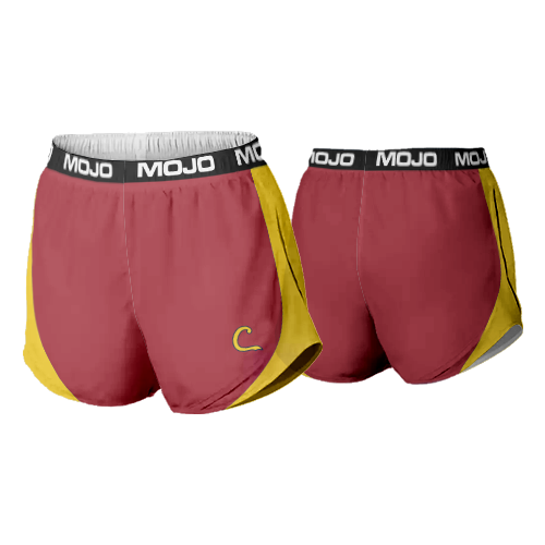 WOMENS MICRO FIBER RUN SHORT CARDINALS-3