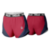 WOMENS MICRO FIBER RUN SHORT COLUMBUS-SHARKS-RED